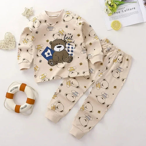 Children's Cotton Pajamas – 2 Pieces Boy/Girl