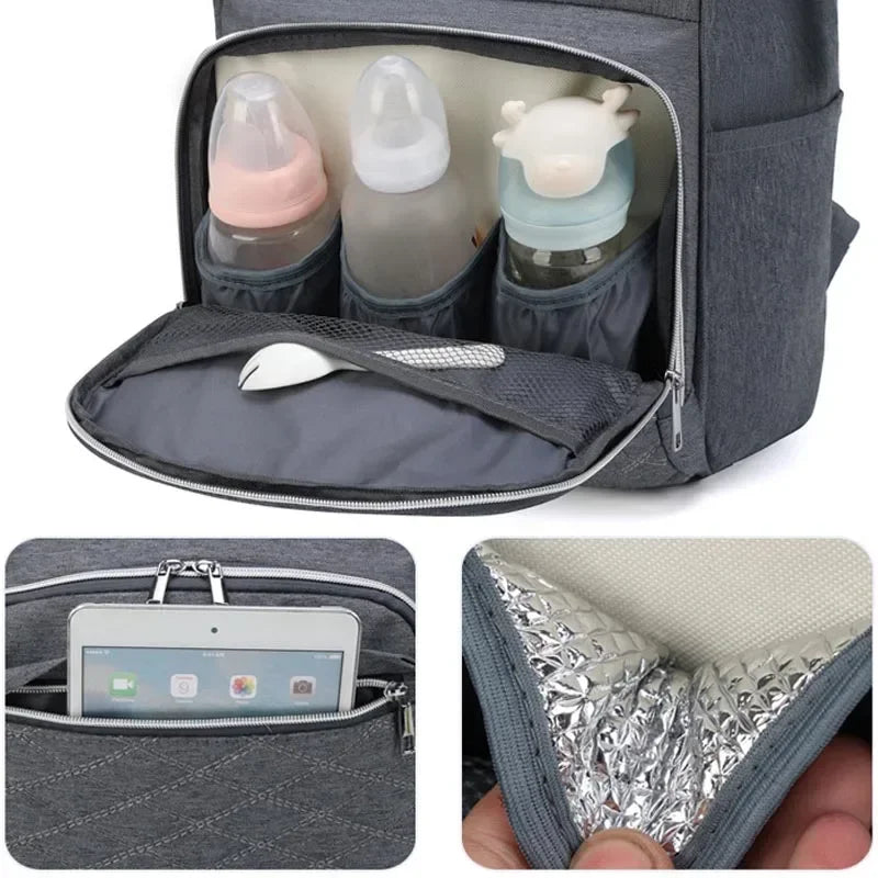 Multifunctional Maternity Bag – Large Capacity + Changing Mat