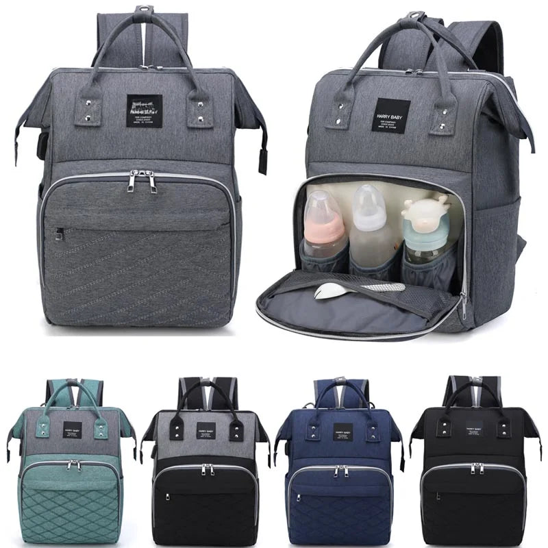 Multifunctional Maternity Bag – Large Capacity + Changing Mat