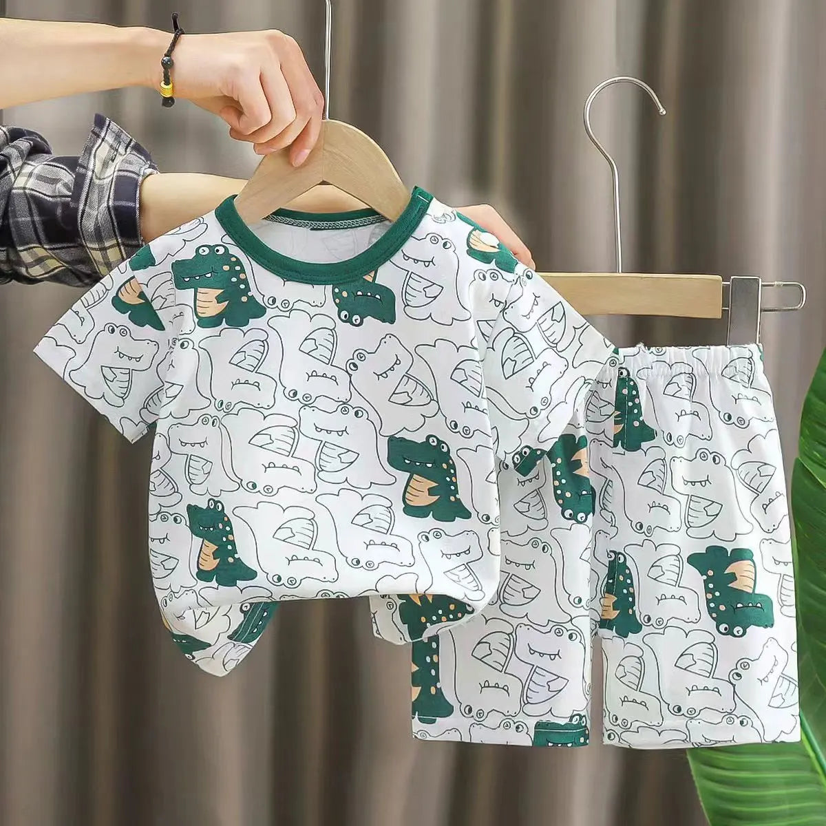 Children's Summer Set – Cotton T-Shirt + Shorts