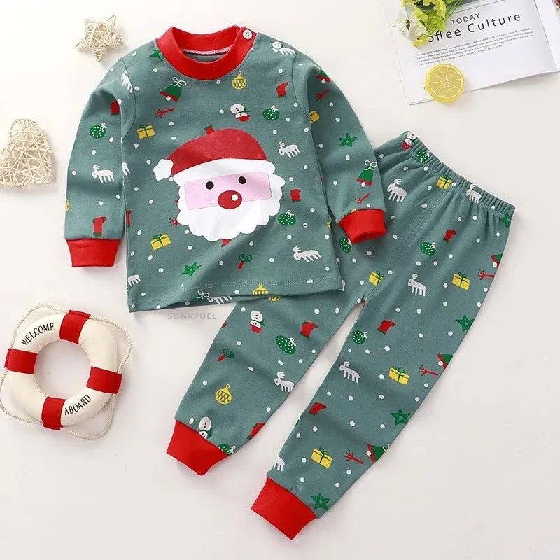 Children's Cotton Pajamas – 2 Pieces Boy/Girl