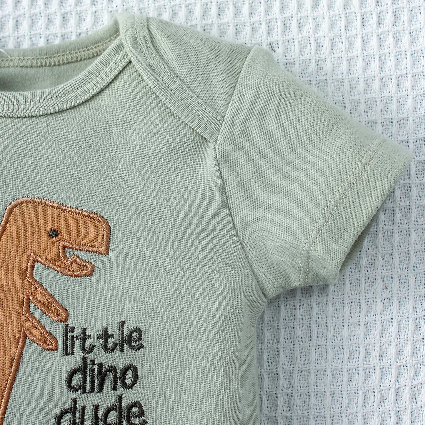 Baby Boy's 3-Piece Summer Set – Cute Dinosaur