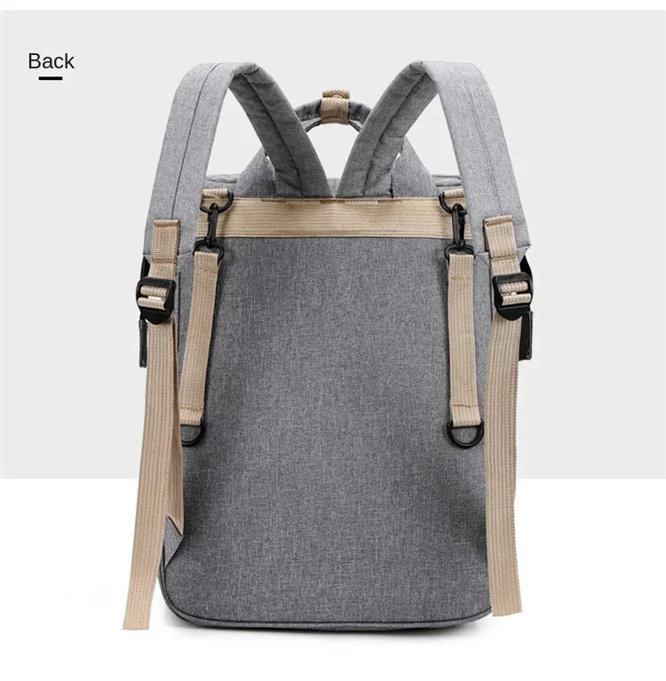 3-in-1 Maternity Backpack – Portable Crib & Changing Table