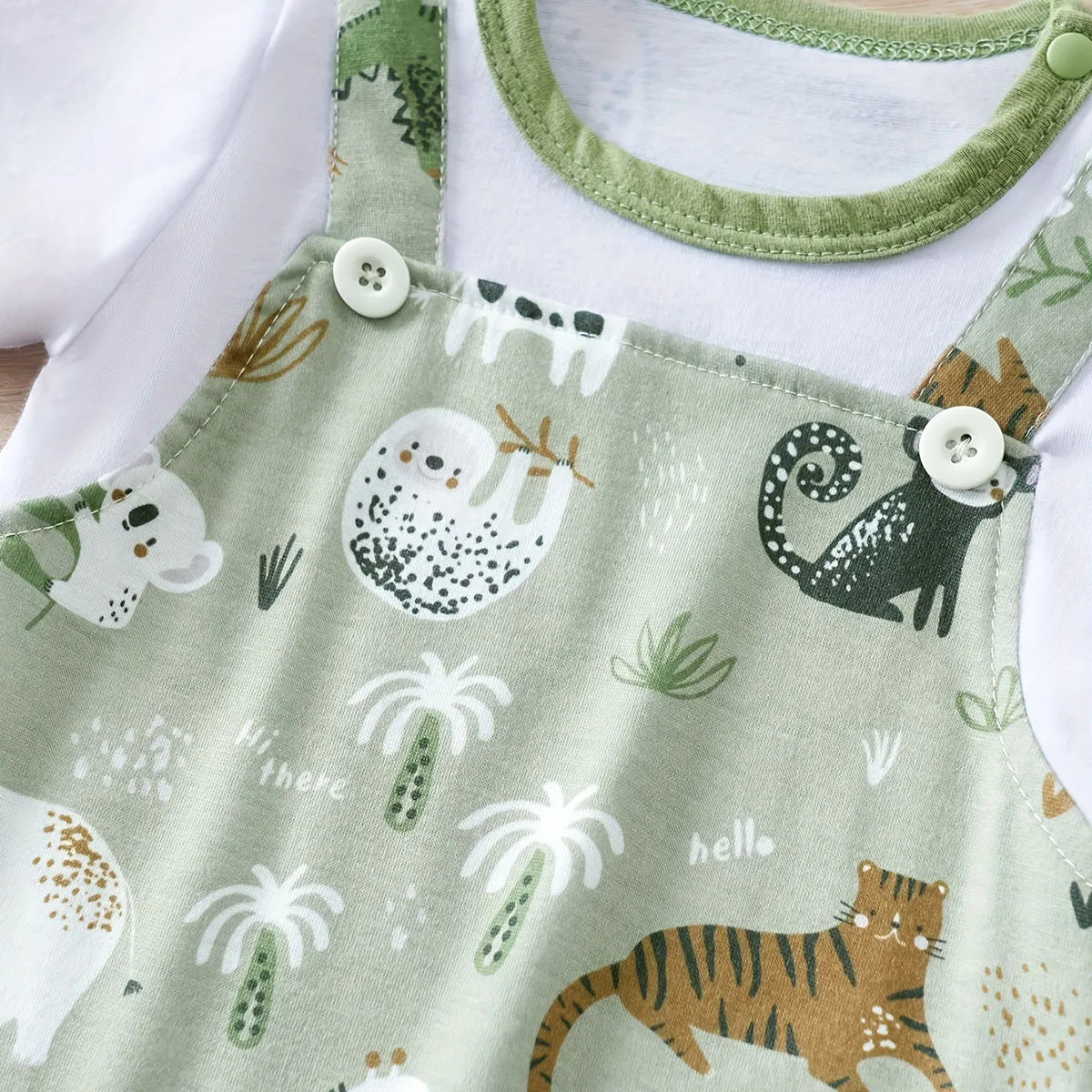 Fun Zoo Romper for Boys – Newborn