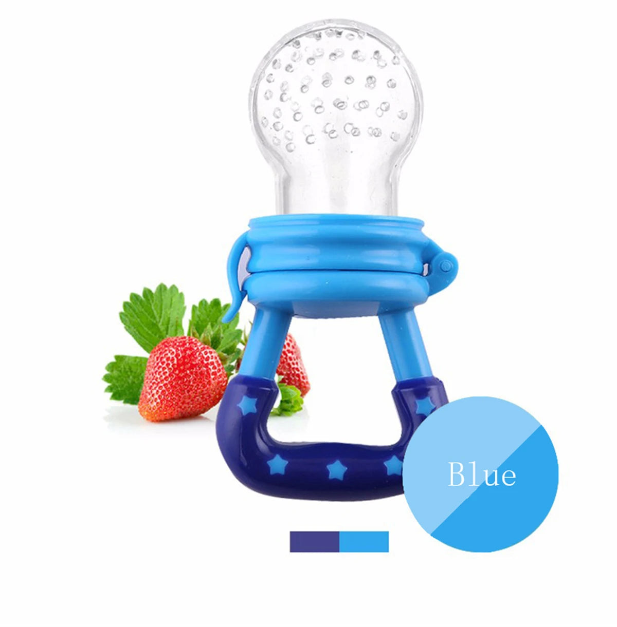 Silicone Teether Feeder – Fruits & Baby Food