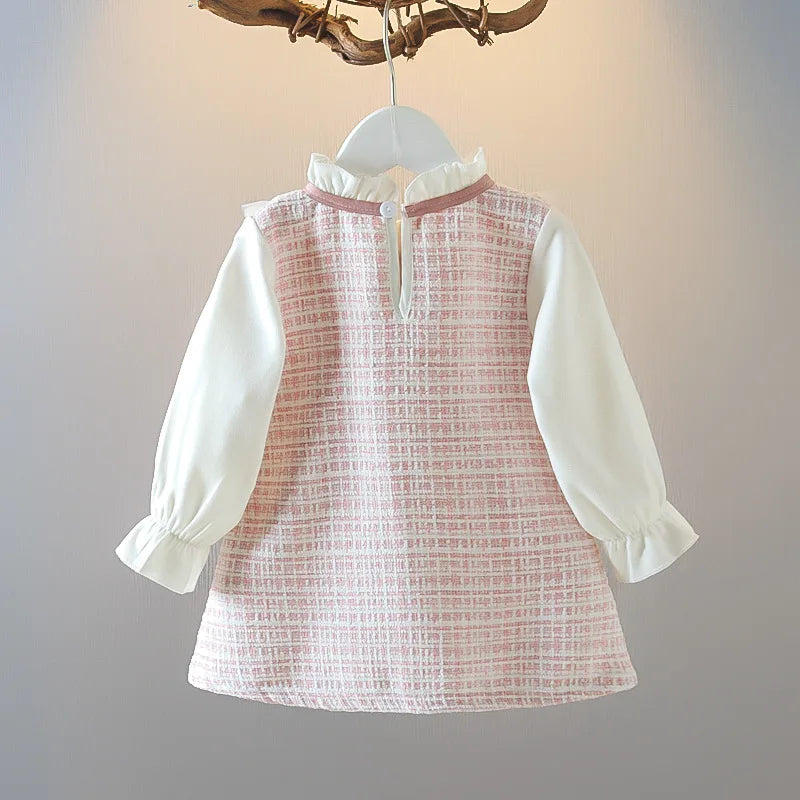 Baby Girl Dress 9M-3Y – Bow & Plaid