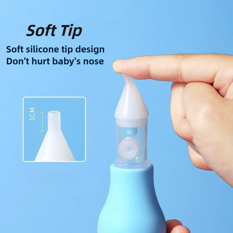 Silicone Baby Nasal Aspirator – Gentle and Safe
