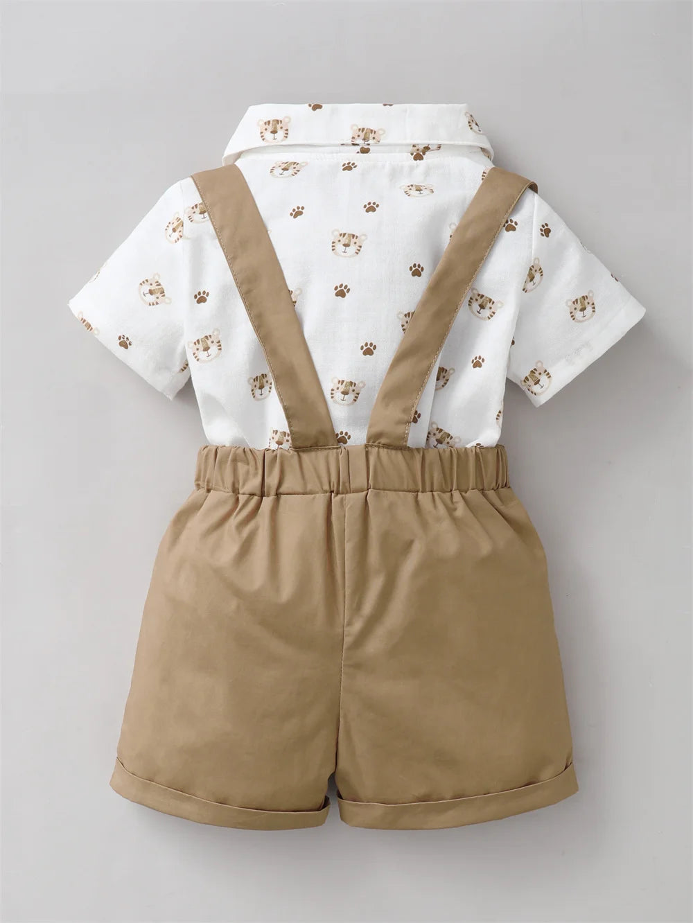 Baby Boy 2-Piece Set – Tiger & Bow 0-2 Years