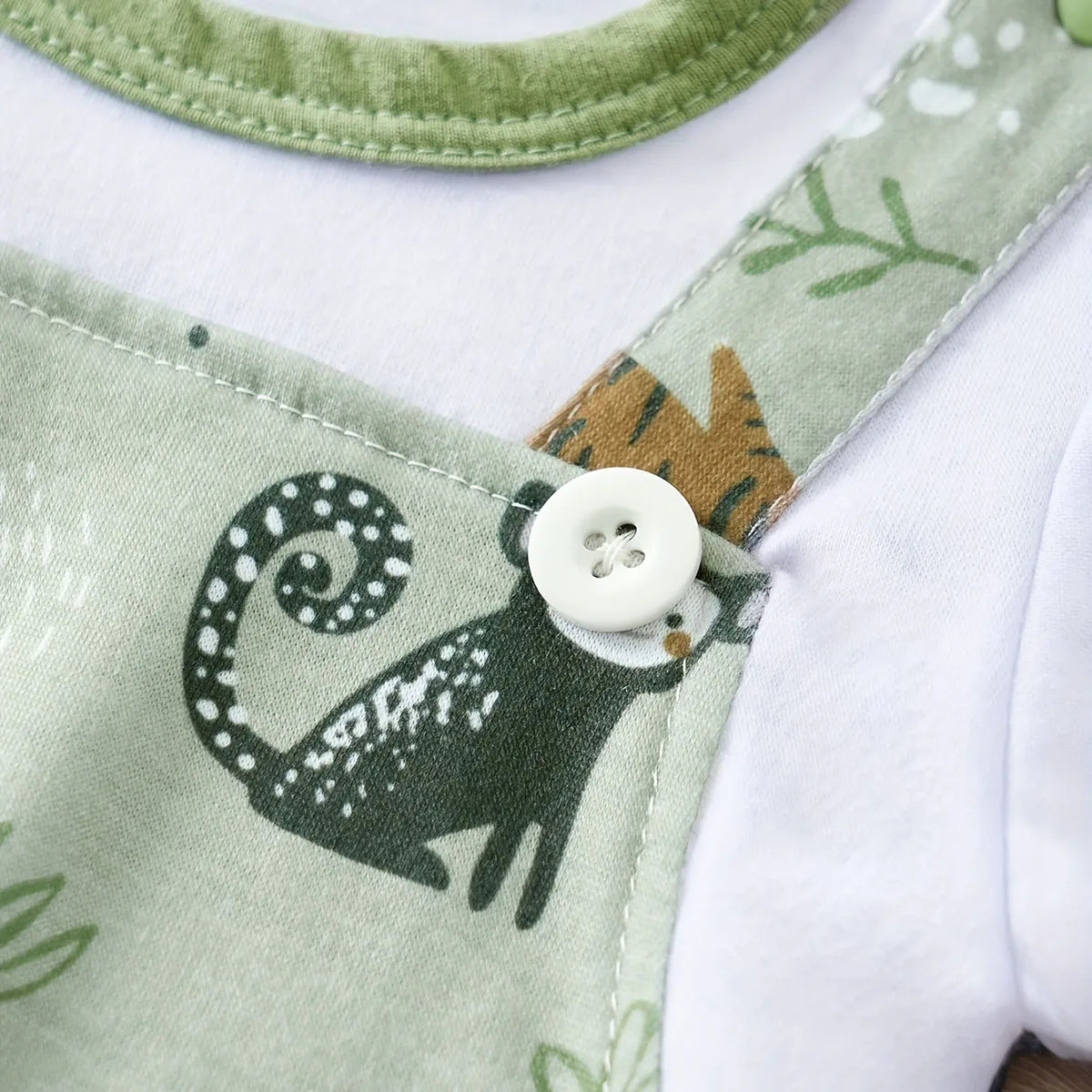 Fun Zoo Romper for Boys – Newborn
