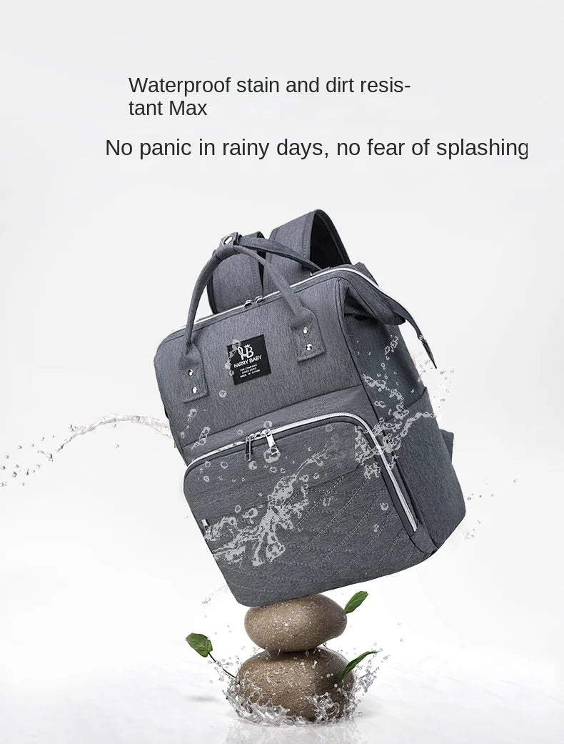 Multifunctional Maternity Bag – Large Capacity + Changing Mat