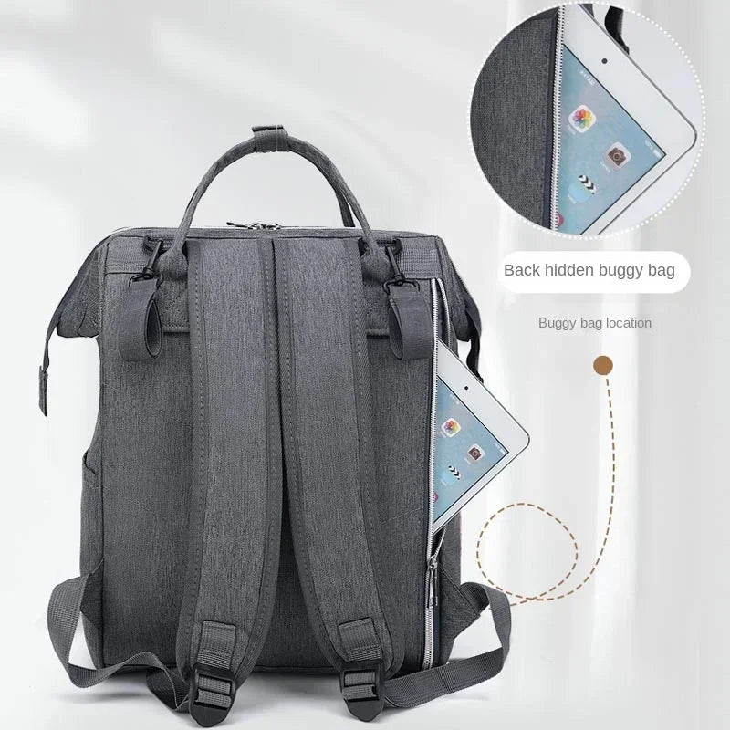 Multifunctional Maternity Bag – Large Capacity + Changing Mat