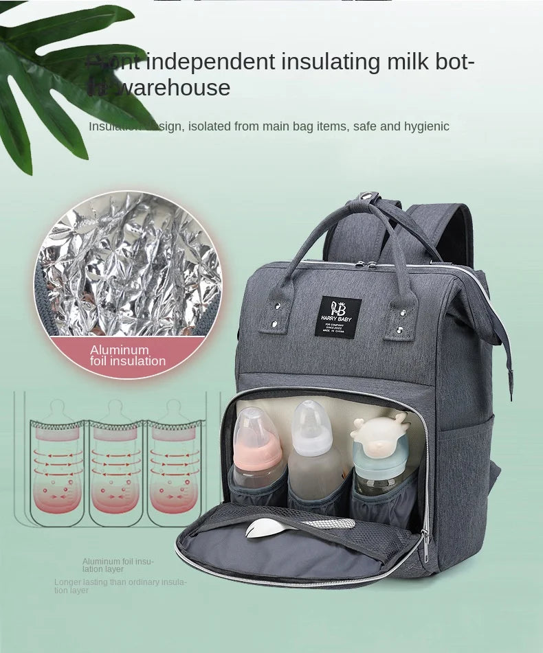 Multifunctional Maternity Bag – Large Capacity + Changing Mat