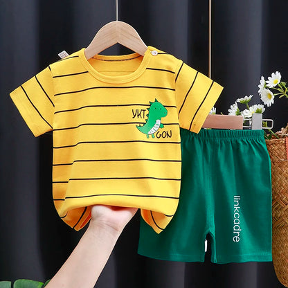 Children's Summer Cotton Set – Boy/Girl