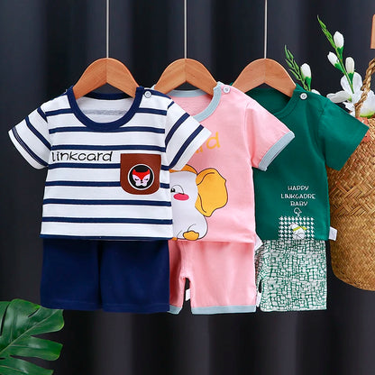 Children's Summer Cotton Set – Boy/Girl