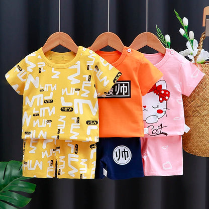 Children's Summer Cotton Set – Boy/Girl