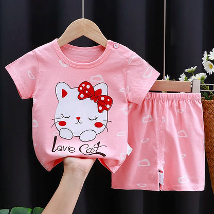 Children's Summer Cotton Set – Boy/Girl