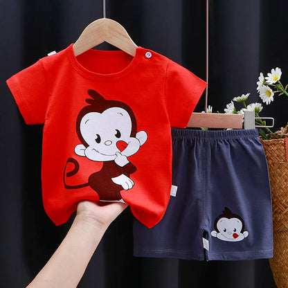Children's Summer Cotton Set – Boy/Girl