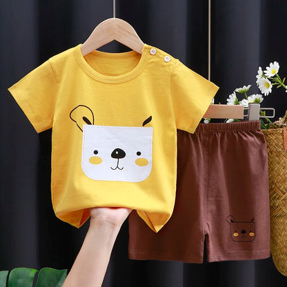 Children's Summer Cotton Set – Boy/Girl