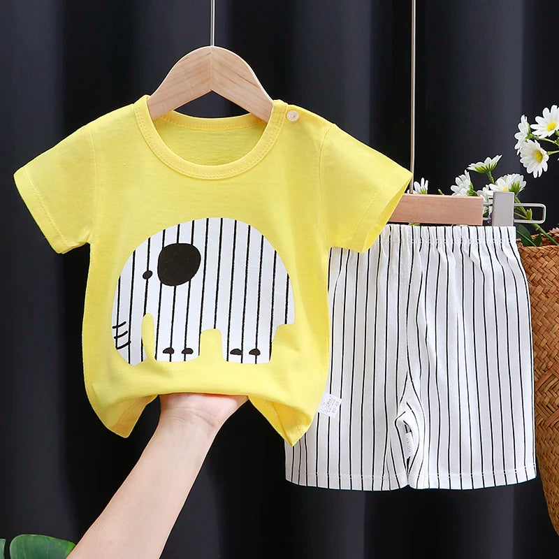 Children's Summer Cotton Set – Boy/Girl
