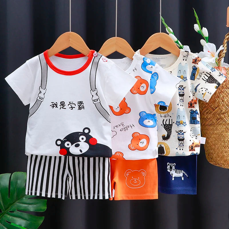 Children's Summer Cotton Set – Boy/Girl
