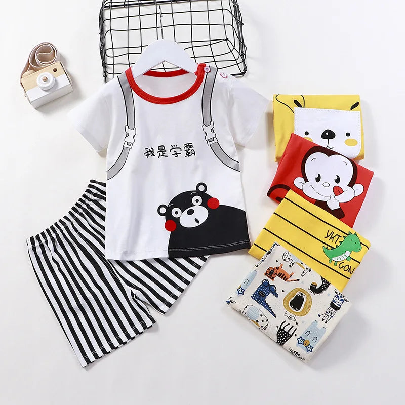 Children's Summer Cotton Set – Boy/Girl