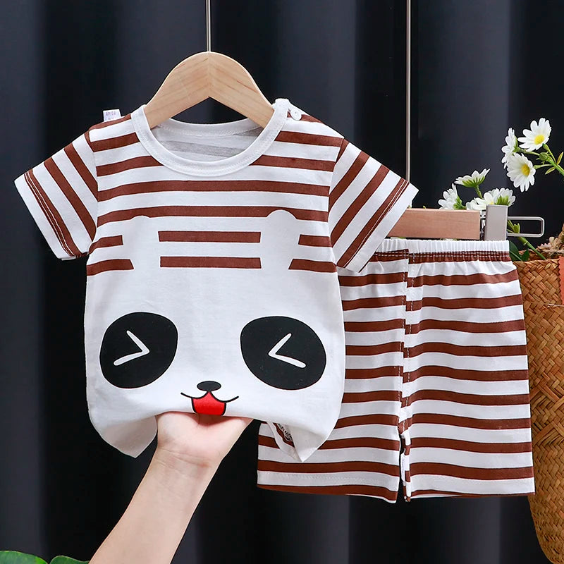 Children's Summer Cotton Set – Boy/Girl