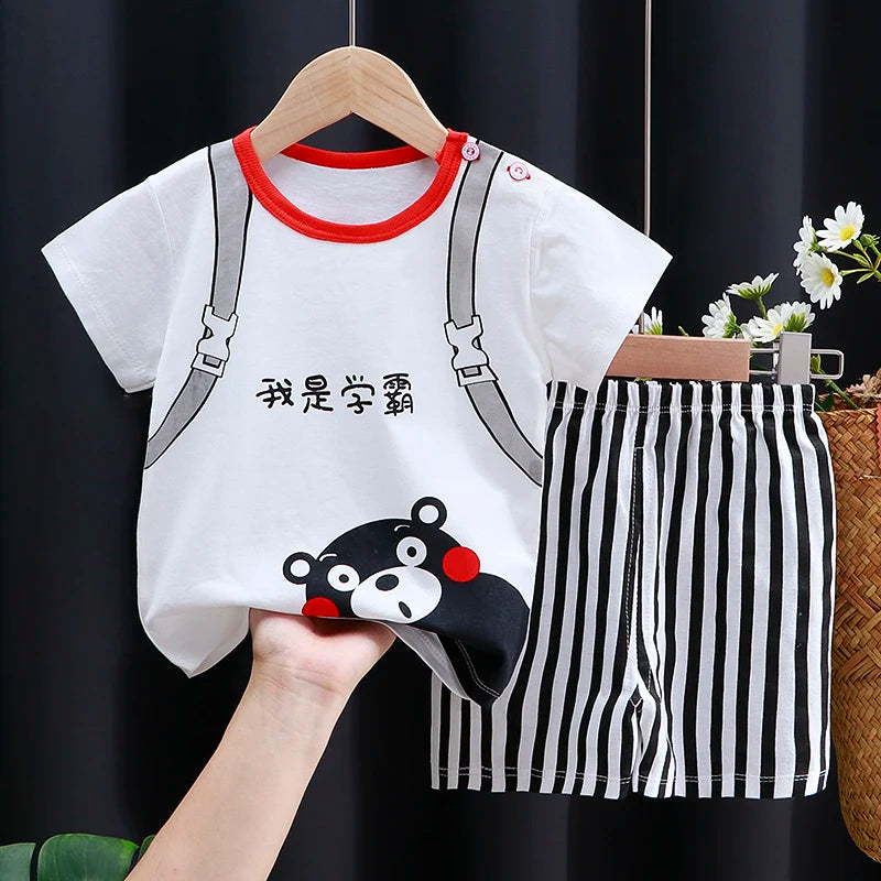 Children's Summer Cotton Set – Boy/Girl