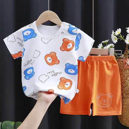 Children's Summer Cotton Set – Boy/Girl