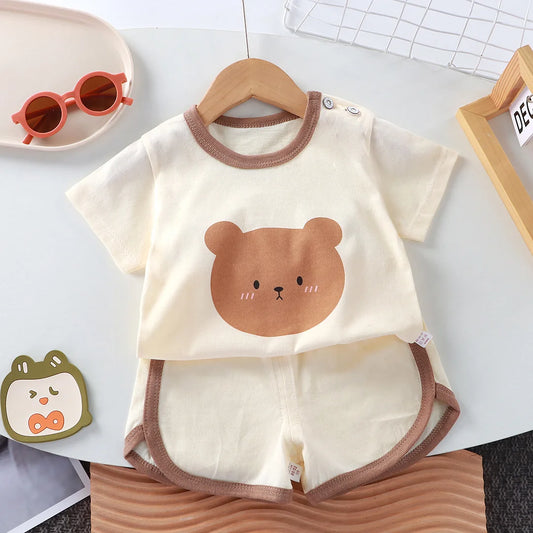 Children's Summer Set – T-shirt + Shorts 0-4 Years