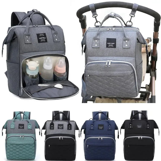Multifunctional Maternity Bag – Large Capacity + Changing Mat