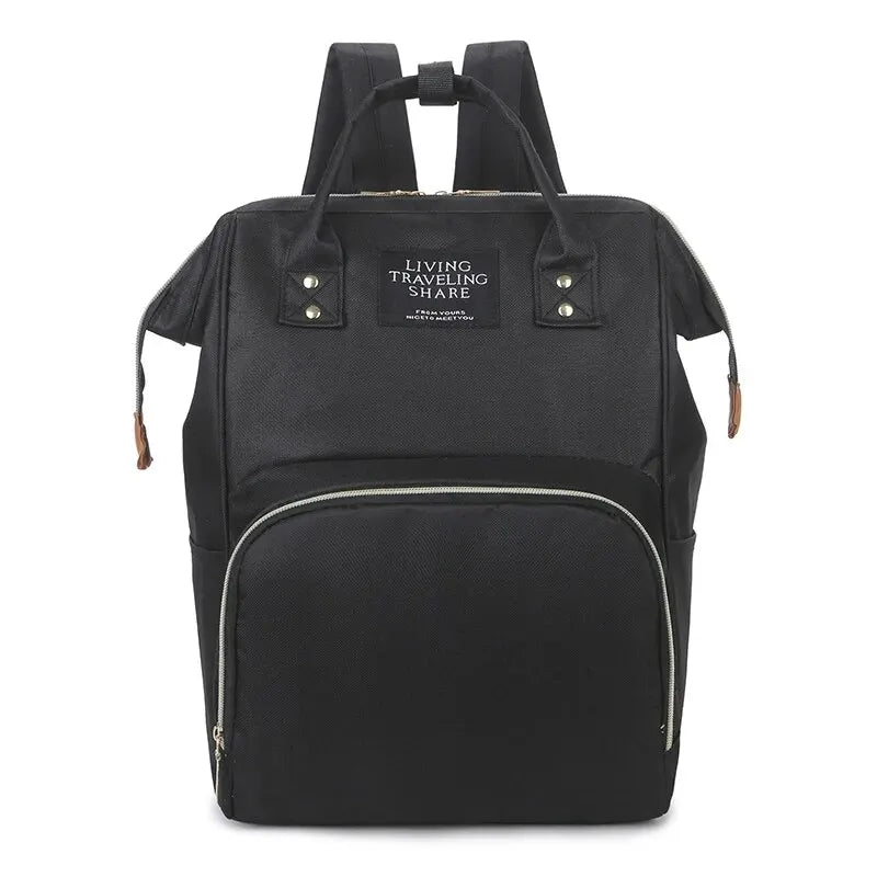 Oxford Multi-Functional Mommy Backpack with Insulation