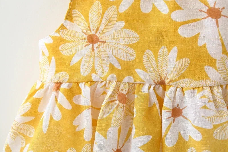 Floral Princess Summer Dress 0-3 Years