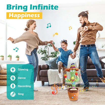 Interactive Dancing Cactus Toy for Kids
