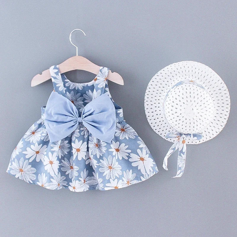 Floral Princess Summer Dress 0-3 Years