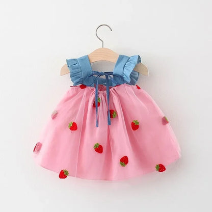 Strawberry Shortcake Princess Summer Dress 0-3 Years