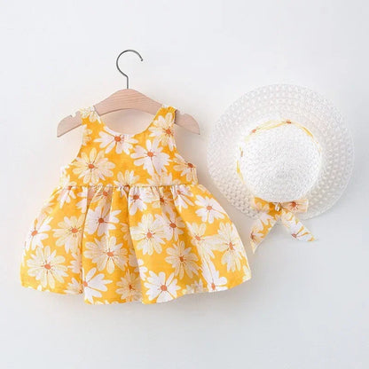 Floral Princess Summer Dress 0-3 Years