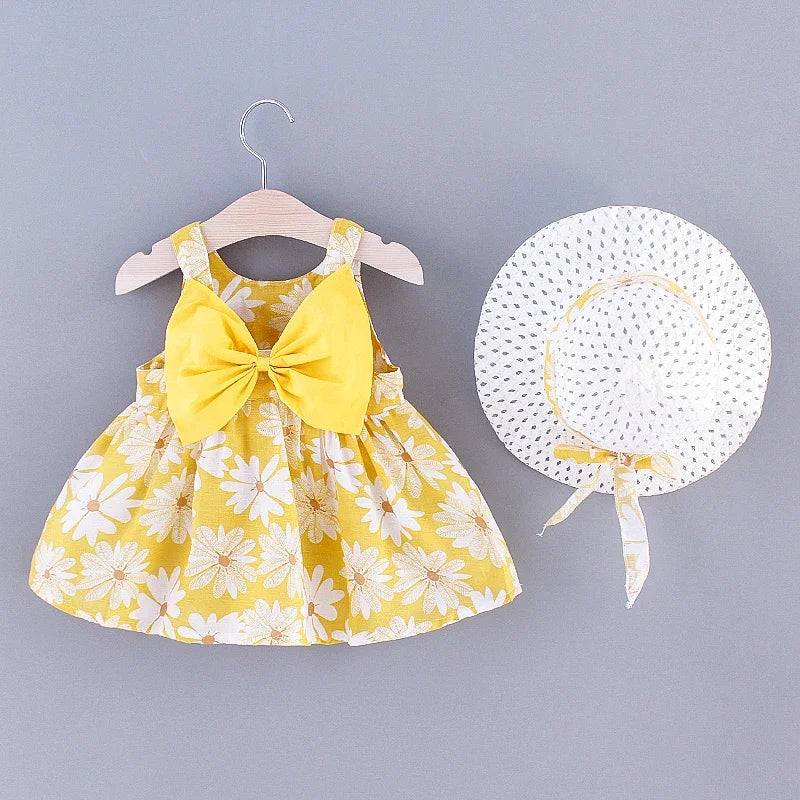 Floral Princess Summer Dress 0-3 Years
