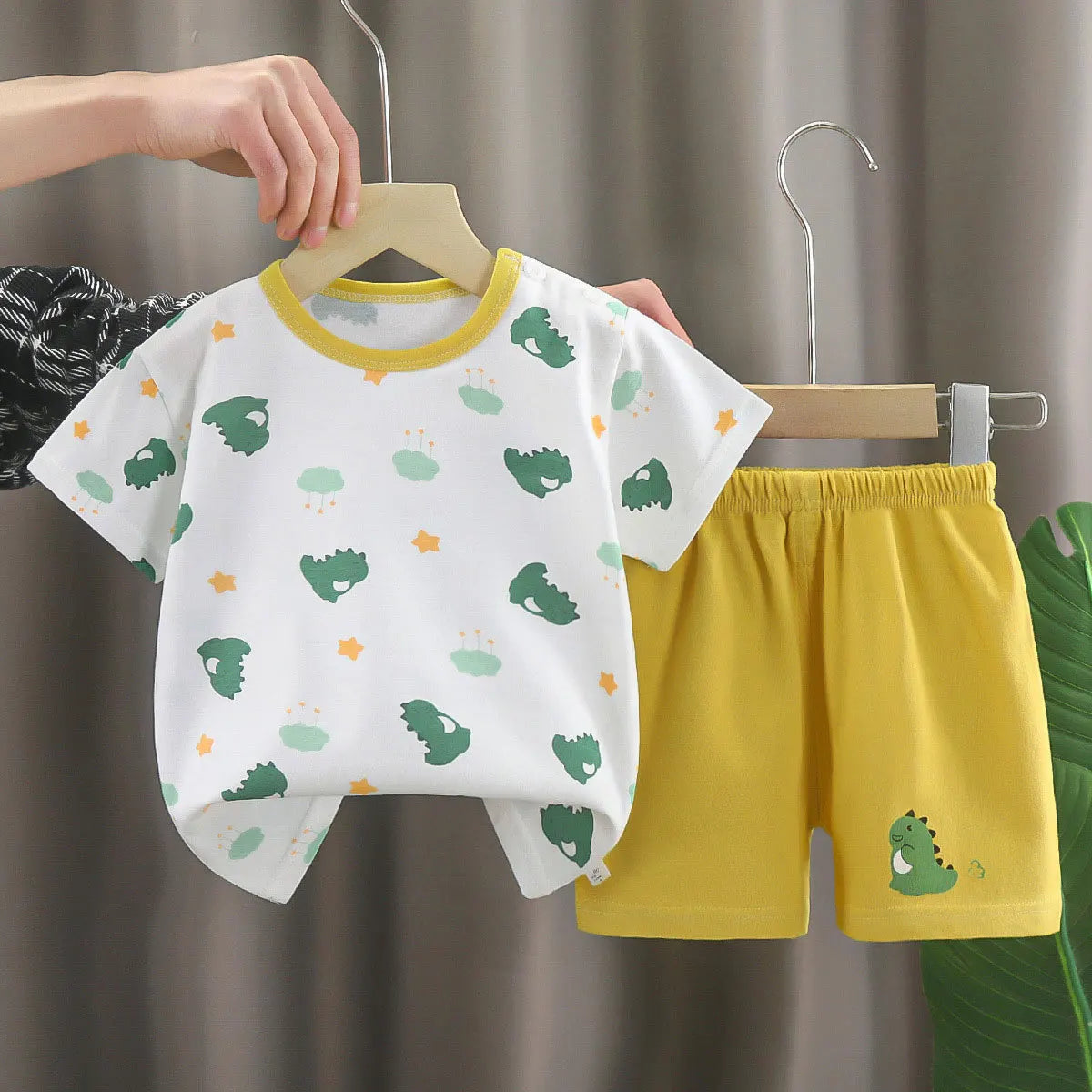 Children's Summer Set – Cotton T-Shirt + Shorts