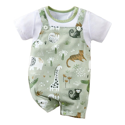 Fun Zoo Romper for Boys – Newborn
