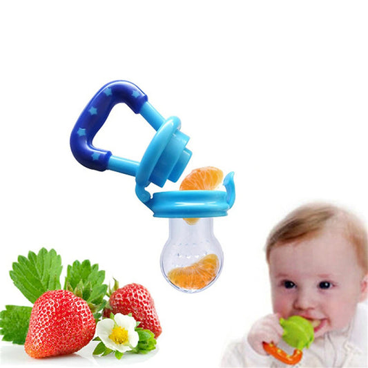 Silicone Teether Feeder – Fruits & Baby Food