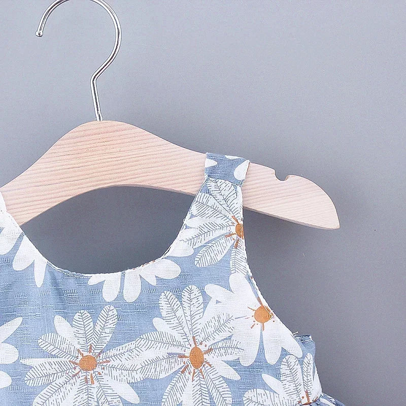 Floral Princess Summer Dress 0-3 Years