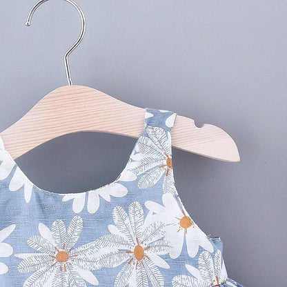 Floral Princess Summer Dress 0-3 Years