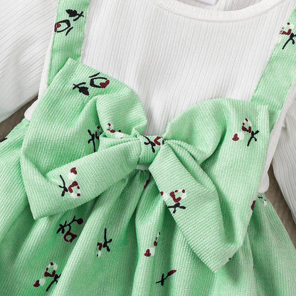 Floral Princess Dress + Tiara 0-24 Months