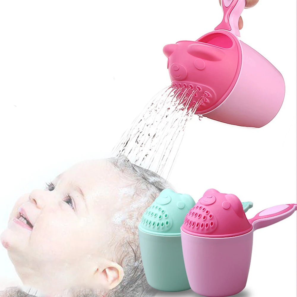 Adorable Baby Bath Cups - Fun & Safe Bathing Tool
