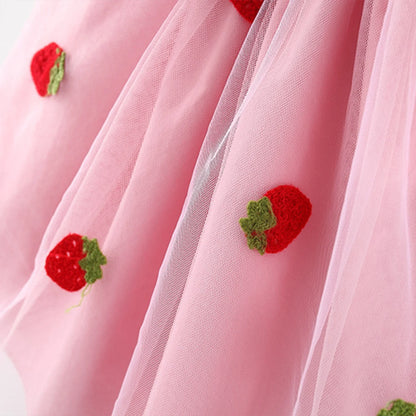 Strawberry Shortcake Princess Summer Dress 0-3 Years