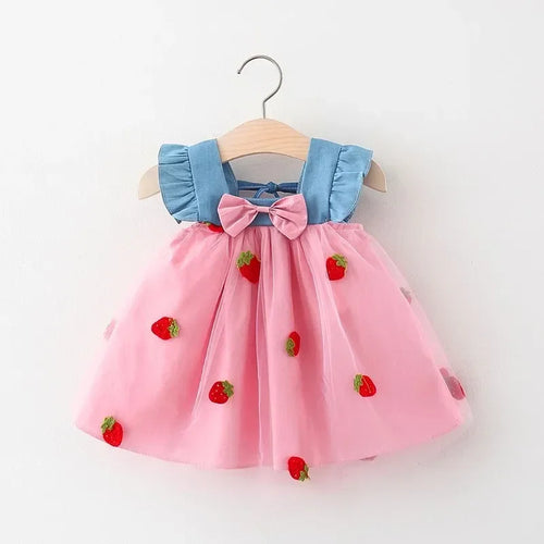 Strawberry Shortcake Princess Summer Dress 0-3 Years