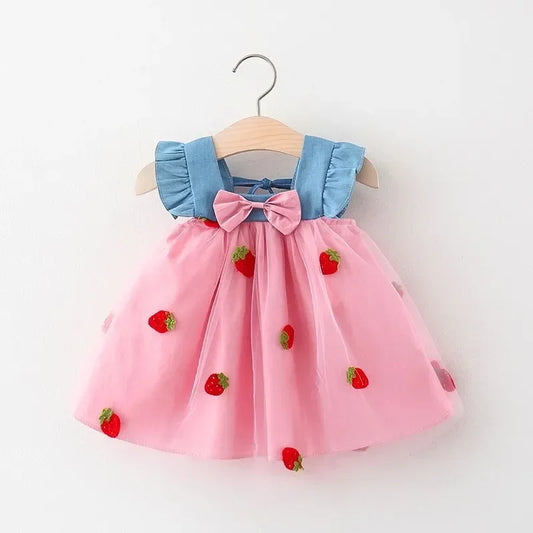 Strawberry Shortcake Princess Summer Dress 0-3 Years