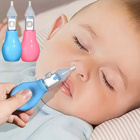 Silicone Baby Nasal Aspirator – Gentle and Safe