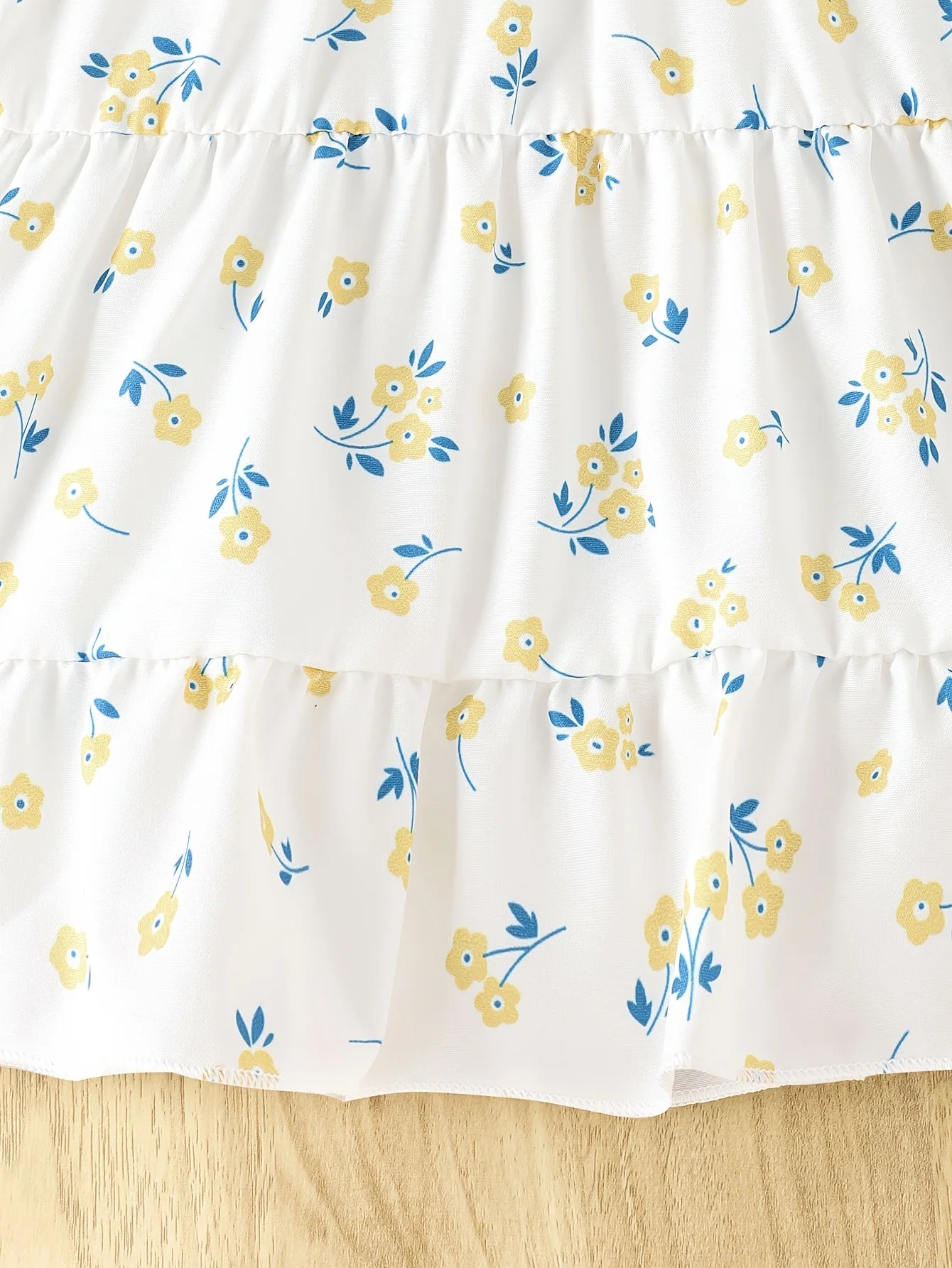 3-Piece Jeans & Floral Dress Set – Fashion Baby