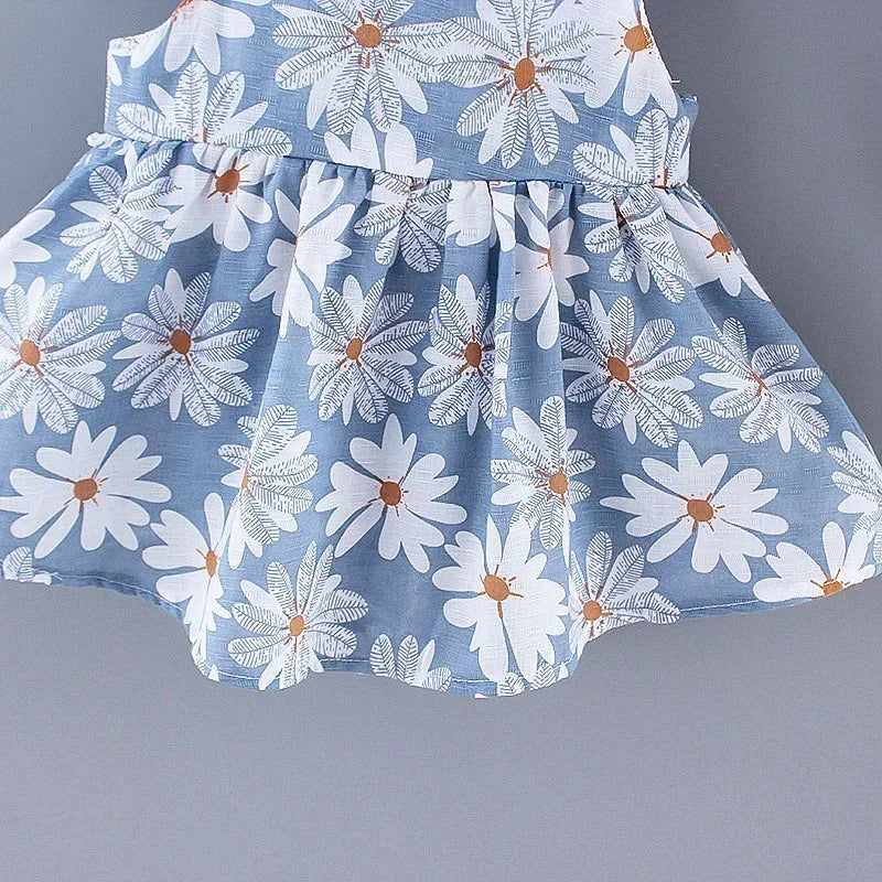 Floral Princess Summer Dress 0-3 Years